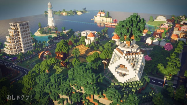 マイクラ 植木鉢をイメージしたモニュメントの作り方 おしゃクラ 公式ブログ