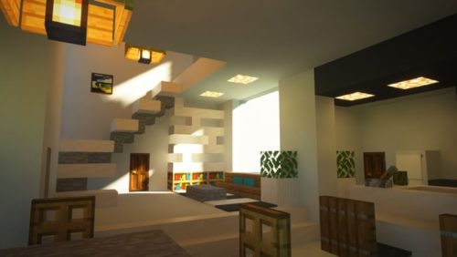 【マイクラ】モダンなキッチンがある家の内装の作り方 | おしゃクラ!公式ブログ