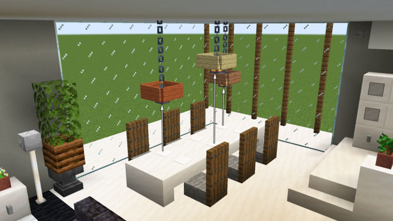 【マイクラ】豪華なモダンハウスの内装の作り方 | おしゃクラ!公式ブログ
